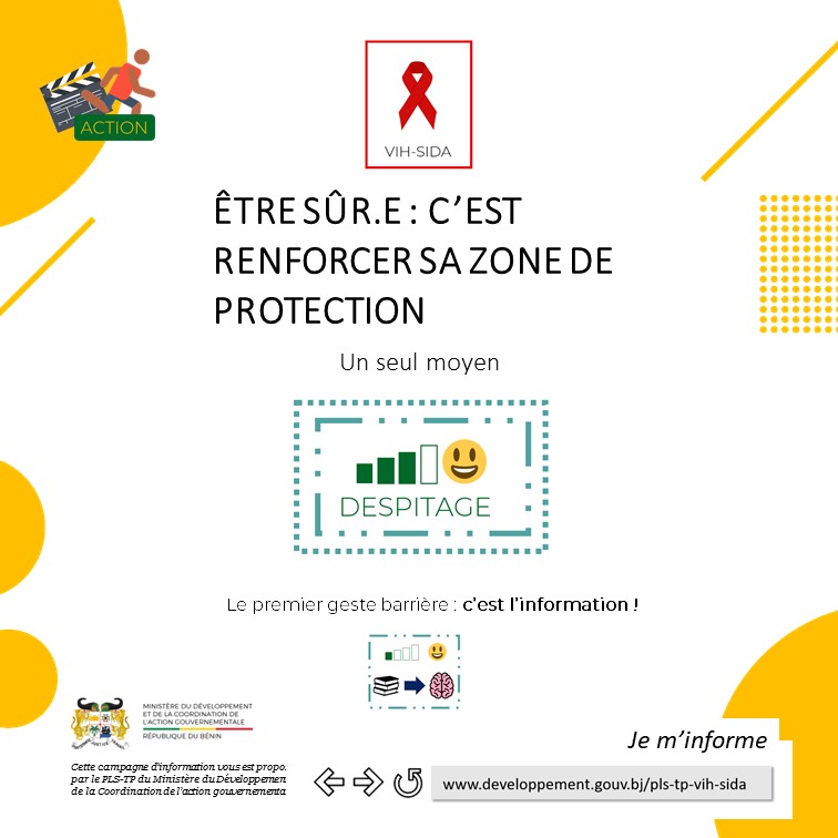 renforcer zone de protection VIH-SIDA Dépistage
                        
